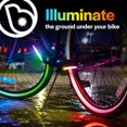 thumbnail image 2 of Luz LED para cuadro de bicicleta Brightz GoBrightz que cambia de color, 2 of 6