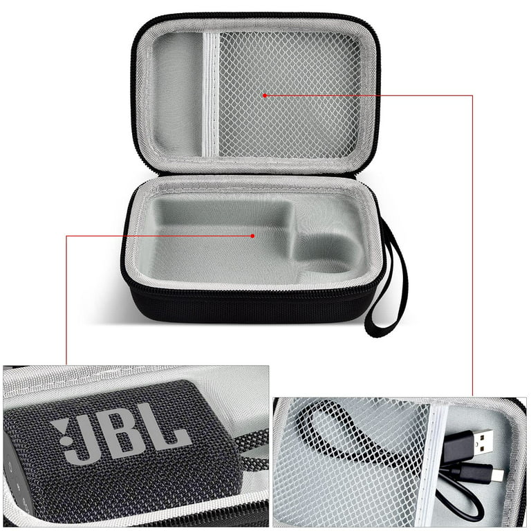 JBL GO 3 Waterproof Ultra Portable Bluetooth Speaker Bundle with gSpor