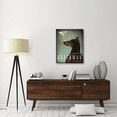 thumbnail image 2 of Global Gallery's 'Doberman Martini' By Ryan Fowler Stretched Canvas Wall Art, 2 of 4
