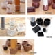 thumbnail image 2 of Tapas de silicona para patas de silla, 20 piezas de tapas protectoras para el suelo de las patas de la silla, correas de silicona con almohadillas de fieltro para proteger los suelos de resbalones,, 2 of 5