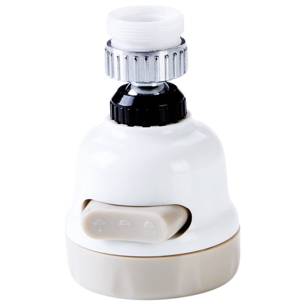 Bearachild Aireador de grifo de 3 modos, ahorro de agua, filtro de alta presión, boquilla de rociador, difusor giratorio de 360 grados, aireador Juegos de accesorios de baño Bearachild JJ25643-00B