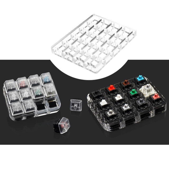 acrílica de de probador de interruptor transparente para , repuestos 4x5 Macarena Base del probador de interruptores