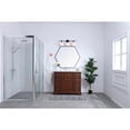 thumbnail image 3 of Gene 3 light Black and Frosted white glass Wall sconce, 3 of 15