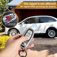 thumbnail image 6 of Key Case Holder Protector Keychain for Audi A3 A4 A5 A6 A7 A8 Q5 Q7 Q8 R8 RS4 RS5 RS6 RS7 S4 S5 S6 S7 S8 SQ5 Luxury Metal Leather Soft Shell, 6 of 8