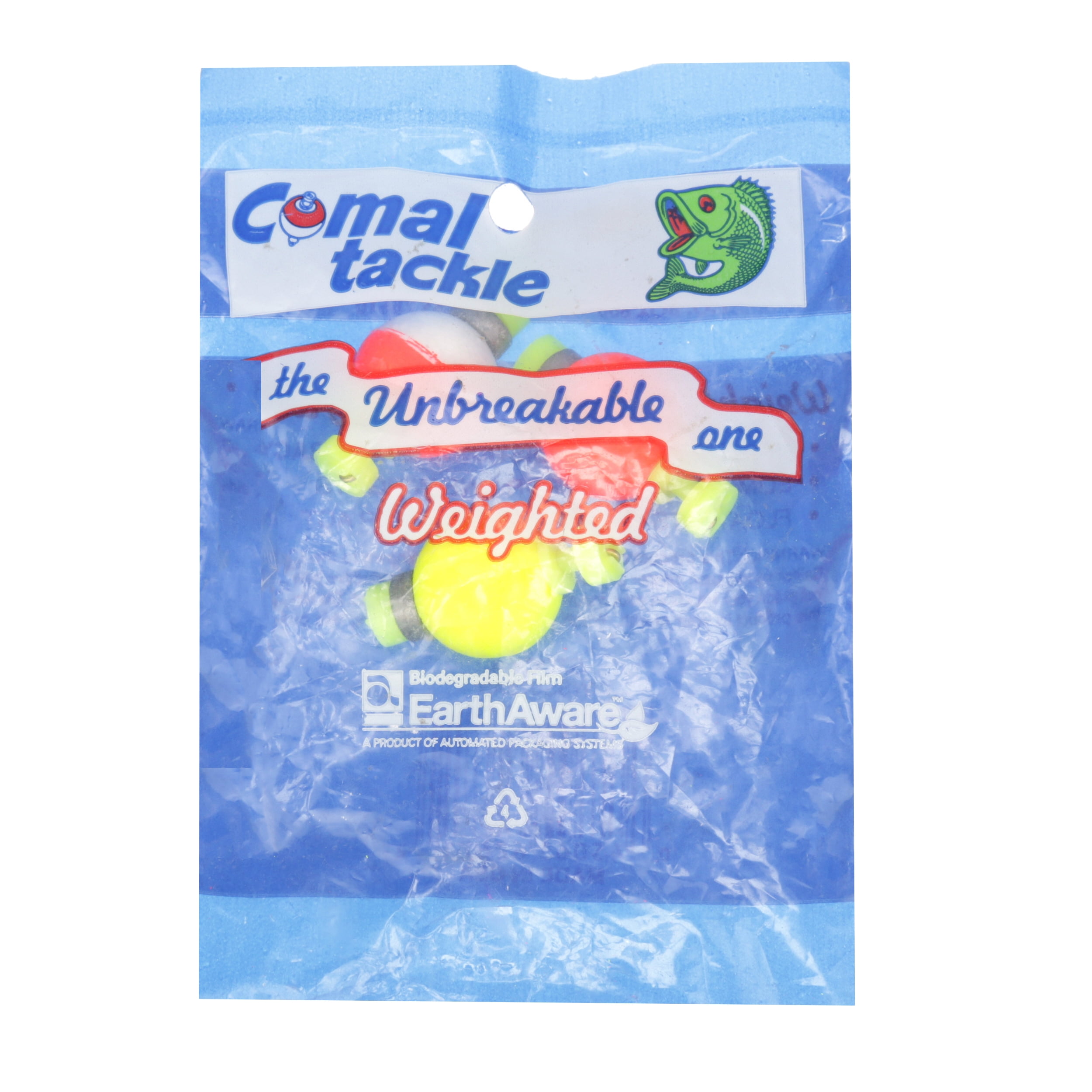 (6 pack) Comal Weighted Round Snap-On Fishing Bobbers, 0.75-Inch, 3-Pack