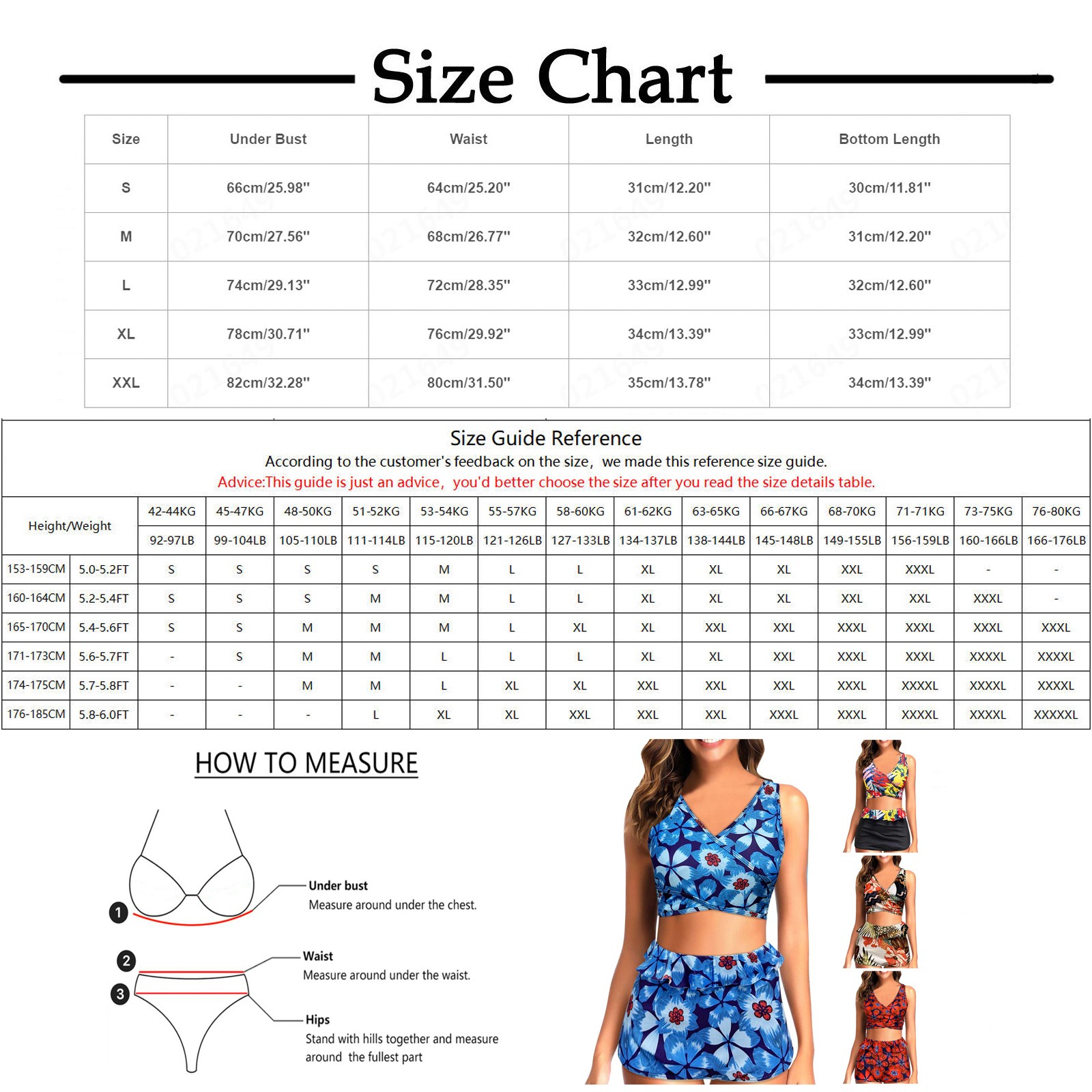 QBGSAY Swimsuit Women's Summer Fashion Colorful Printed Split Swimsuit ...