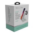 thumbnail image 5 of CJ Tech 15-watt 3-in-1 Qi Fast Wireless Charging Station - White, 5 of 5