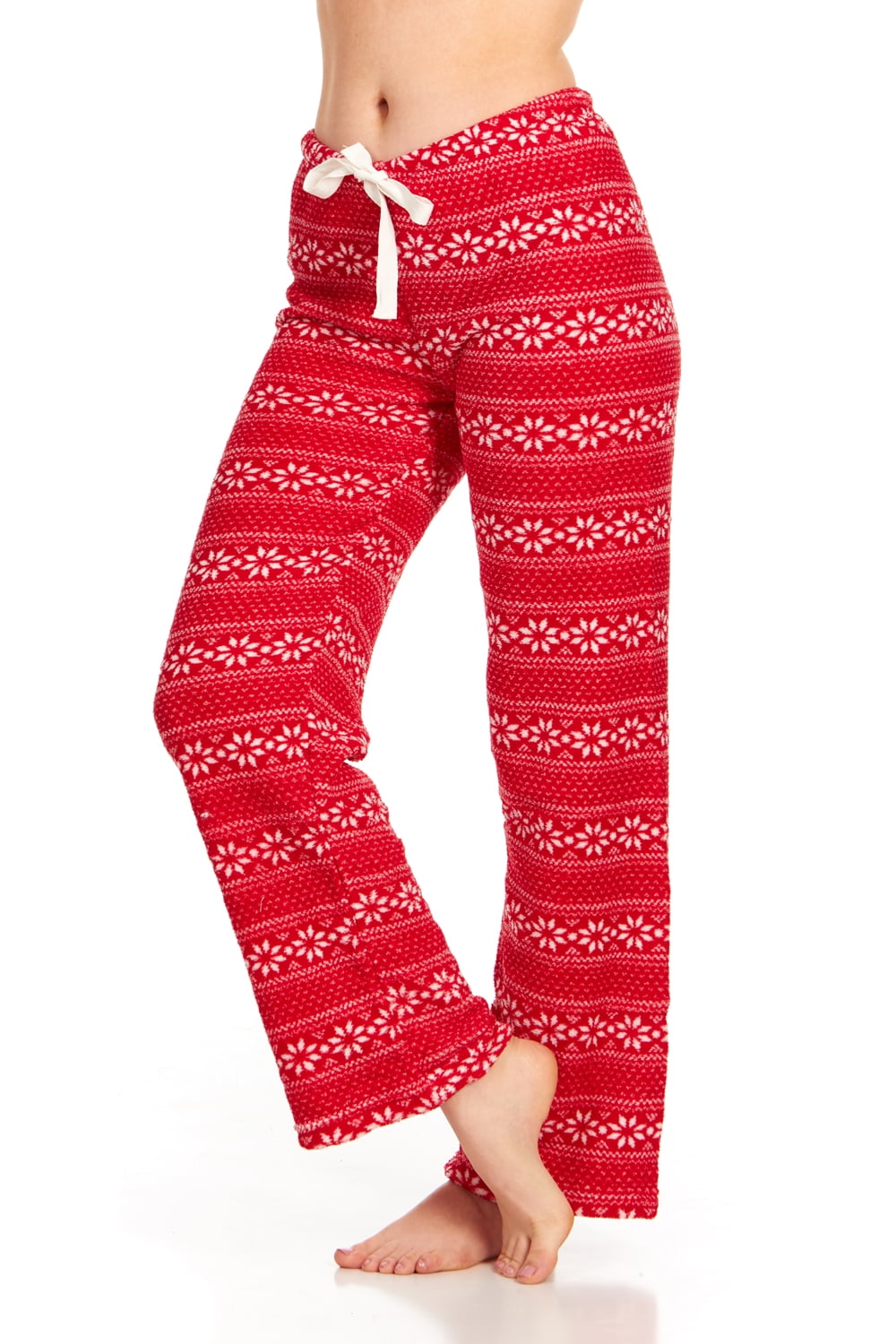 soft plush pajama bottoms