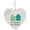 B, variant on Heart Shaped Ornaments Christmas Tree Decorations For True Friends Ornaments For True Friends Heart Shaped Ornaments Souvenir Christmas Tree Hanging Pendant Decorations (D,One Size)