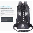 thumbnail image 4 of OUCLEYE 40L/60L Hiking Backpack, Waterproof Large Capacity Travel Camping Backpack with Breathable Air System, Multi-compartment Outdoor Backpack for Men Women Trekking Climbing, 4 of 5