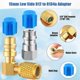 thumbnail image 4 of 90° Quick Coupler Valve Adapter Kit for AC Fitting Conversion, R12 to R134A Retrofit Solution, 4 of 5