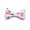 Skunk - Pink - Printed Silk, variant on SummerTies Anchor Bow Tie - White on Navy, Printed Silk, Adult Tie Yourself Bow Tie