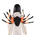 thumbnail image 1 of Spider Backpack, Red Eyes Fabric Wire Adjustable Halloween Prop Lightweight 8 Large Long Legs  For Theme Party For Adults, 1 of 8