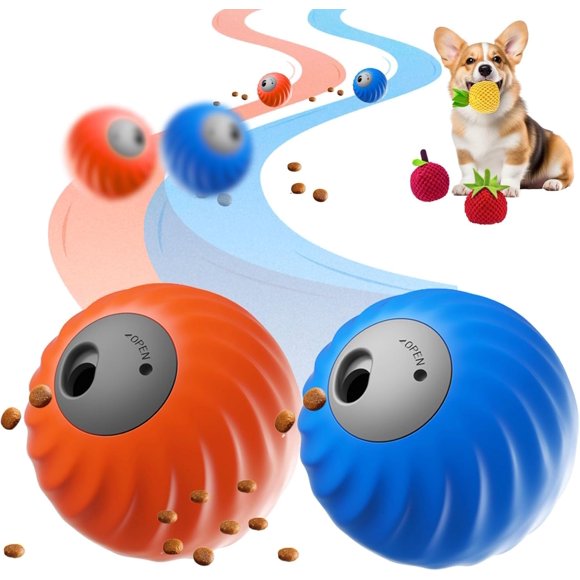 Zoomie Buddy 2.0 Lanceur de Balles Automatique & Distributeur de Friandises - Jouet Interactif pour Chien pour Jeu Intérieur Extérieur, Capteur Tactile Intelligent pour Grands Petits Chiens