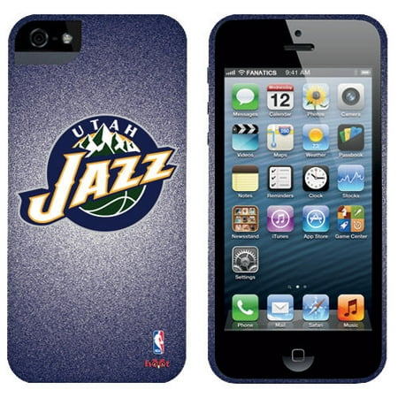 Utah Jazz Team Logo iPhone 5 Case - Navy Blue