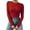 RD3, variant on Women Casual Multicolor Basic Round Neck Knit Long Sleeve Thermal Underwear Bodysuit Top