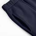 thumbnail image 5 of Zanarzt Cargo Sweat Pants Boys Girls Joggers Cargo Pants with Pockets High Waist School Casual Trousers Navy,6-7 Years, 5 of 7