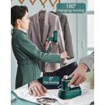thumbnail image 3 of Handheld Mini Ironing Machine Can Rotate 180 Degrees Clothes Travel Iron, Quick Heating Small Portable Hot-press Clothes Iron (green - Eu), 3 of 5