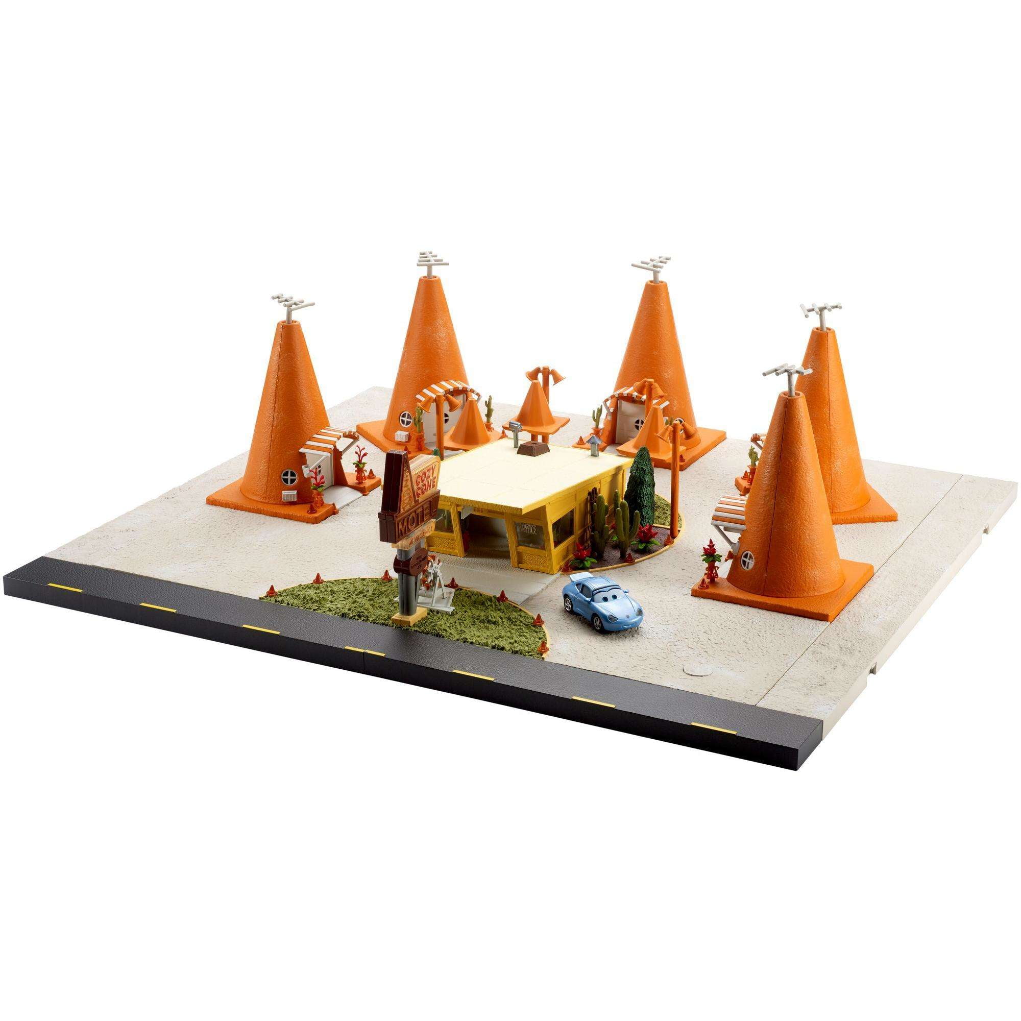 disney cars precision series playsets