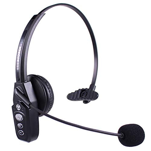 Bluetooth Headset V5.0, Pro Wireless Headset with Noise Canceling Mic
