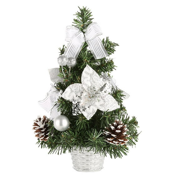 15/20/30/40cm Tabletop Christmas Tree Ornament for Christmas Decorations Festival Party Home Table Decor Xmas Gifts