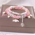 thumbnail image 1 of Sanrio Hellokitty Mymelody Cinnamoroll pulsera para niñas, brazalete de dulces para niñas, joyería de corazón, 1 of 4