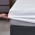 thumbnail image 5 of Maplenight Full Size Fitted Sheet, Cooling Bed Sheets for Hot Sleepers, Waterproof Mattress Protector Cover - Breathable, Machine Washable, Quick-Drying Polyester TPU White, 5 of 5