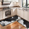 thumbnail image 3 of Kitchen Rugs Sets Of 2,Black Gothic Moon Mountain Pattern Anti Fatigue Kitchen Mat Rugs Non Slip Washable,Decorative Kitchen Floor Mats for Kitchen,Sink,Laundry,17"x47"+17"x47", 3 of 5