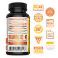 thumbnail image 3 of Zhou Nutrition Vitamin D3 K2, Bone and Heart Health Formula 5000 IU Vitamin D3 & 100 mcg Vitamin K2, Max Strength 2 in 1 Immune Support and Calcium Absorption, Gluten Free, 60 Count, 3 of 6