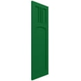 thumbnail image 2 of Ekena Millwork 15"W x 52"H True Fit PVC San Miguel Mission Style Fixed Mount Shutters, Viridian Green (Per Pair - Hardware Not Included), 2 of 9