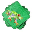 thumbnail image 2 of Frog Foam Coaster Set of 4, 2 of 3