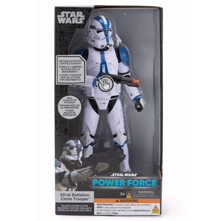 Disney Parks 501st Battalion Clone Trooper Talking Action Figure Star Wars New