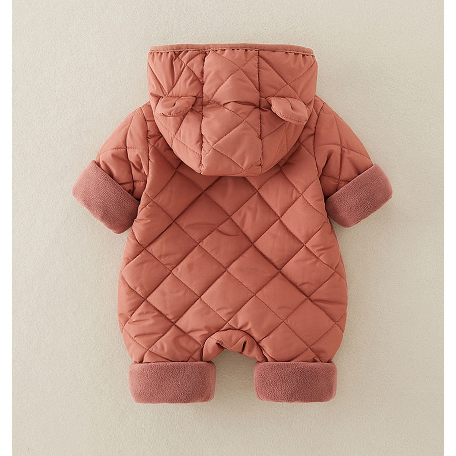 Kogui Snow Suit Baby Boy Winter Snowsuit Clothes Girl Coat Jumpsuit Snow Suit for Toddler Size 6 12 Months (Red,6-12 Months)