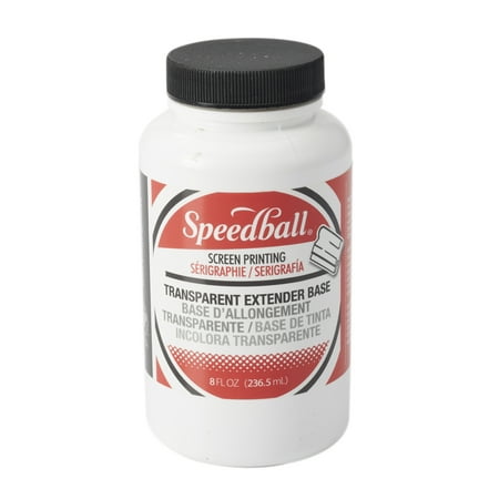Speedball Water Soluble Screen Printing Ink, 8 oz., Transparent (Best Water Based Screen Printing Ink)