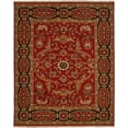 thumbnail image 1 of K2 Floor Style Soumak Red/Black Hand Made Wool Area Rug, 1 of 1
