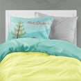 thumbnail image 2 of Carolines Treasures BB2930PILLOWCASE English Cocker Spaniel Merry Christmas Tree Fabric Standard Pillowcase, 2 of 2