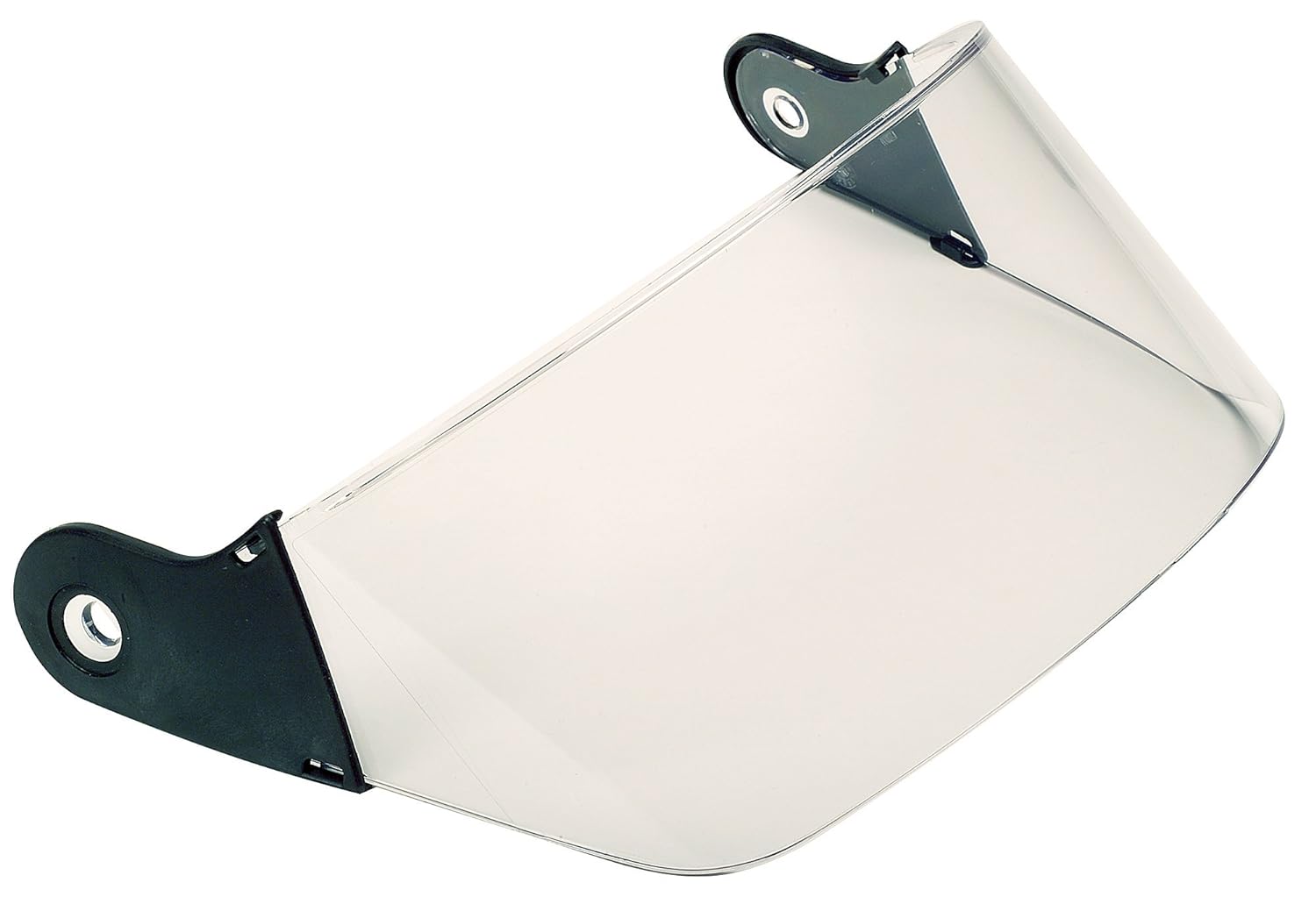 Fire and Rescue Visor, Clear Visor, 4 in Height, Anti-Fog ; Anti-Scratch Lens, Clear