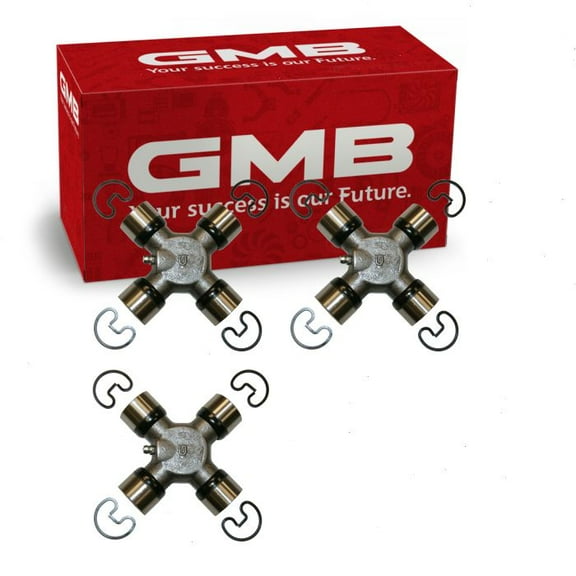 3 pc GMB Rear Shaft All Universal Joints compatible with Lincoln Navigator 2005-2019