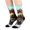 J, variant on FAIOROI Christmas Socks for Women Cute Vintage Xmas Print Mid Calf Crew Sock Soft Cozy Festive Holiday Novelty
