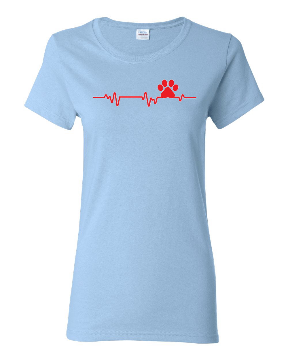 Dog Heartbeat | Paw Print EKG Lifeline | Veterinarian Vet Tech Dog ...