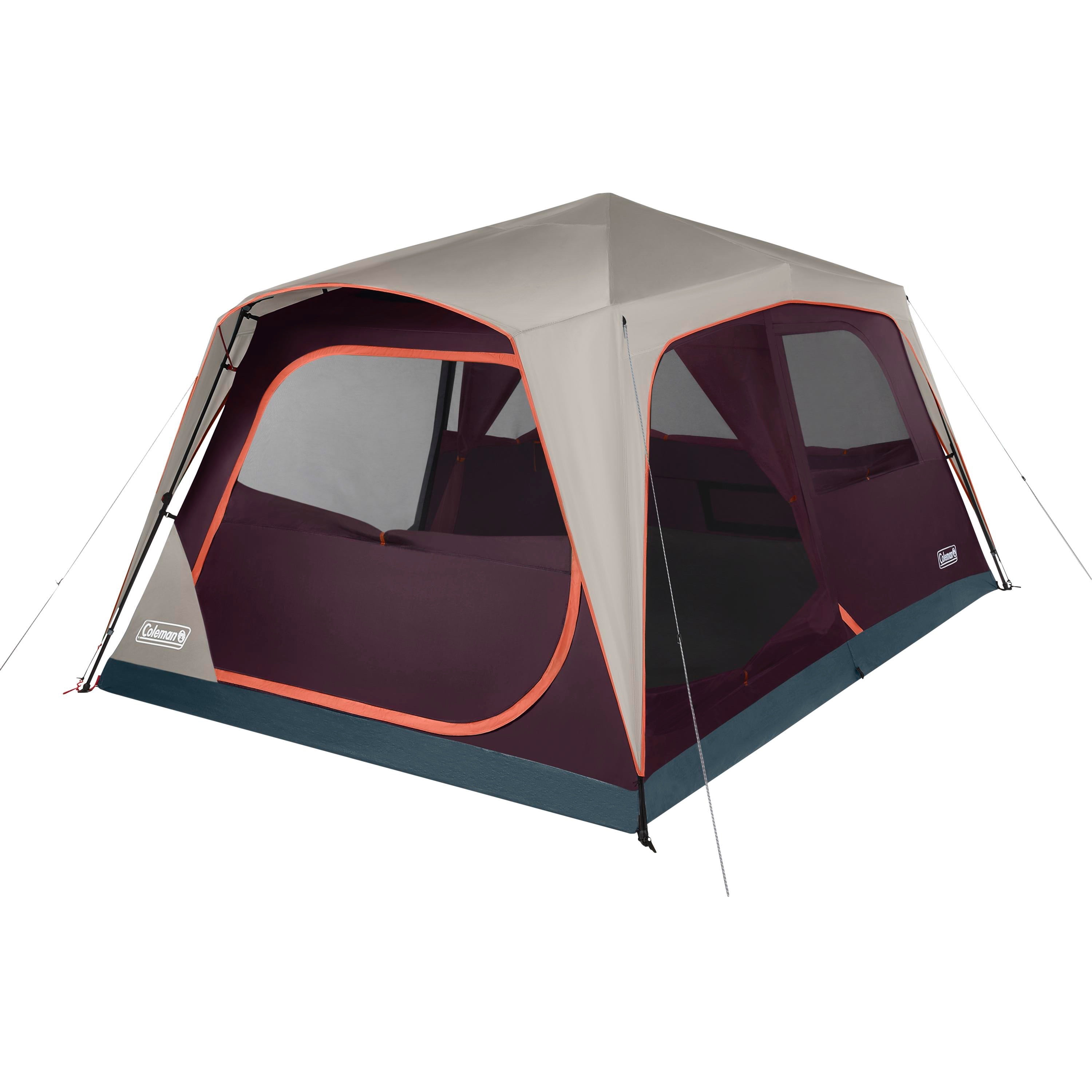 Coleman Sunlodge 8-Person Camping Tent, Blue Nights - Walmart.com