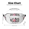thumbnail image 3 of Naloa Happy Mother's Day (3) Print Running Belts for Men Women,Running Fanny Pack with 2-Zipper Pockets,Waterproof Waist Pack for Travel Hiking Running Outdoor Sports, 3 of 8