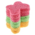 thumbnail image 1 of 10x Esponja limpiadora de espinillas de faciales suaves Esponja maquillaje facial Esponjas limpias Puff shamjiam Puff de esponja para limpiar la cara, 1 of 9