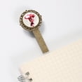 thumbnail image 3 of Valentine's Day Book Marks: Lace Bookmark in Antique Bronze - the Accessory for Book Lovers, 3 of 5