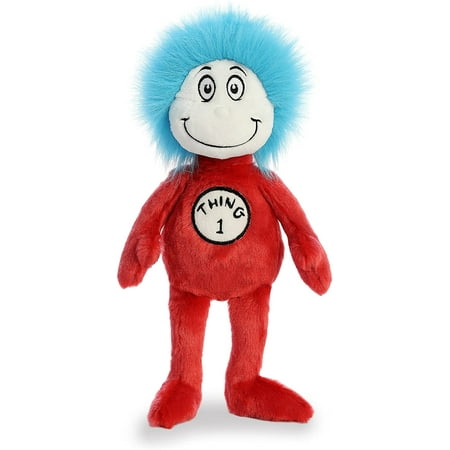Aurora - Dr Seuss - 12" Thing 1, Red, White, Blue Plush