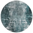 thumbnail image 2 of Addison Rugs Chantille Indoor/Outdoor Transitional Modern Teal Washable Round Rug, 8' x 8', 2 of 6
