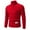 Red, variant on Men's Turtleneck Long Sleeve Sweaters 2024 Fall Winter Warm Pullover Tops Slim Comfy Basic Sweater Solid Thermal Thick Shirts