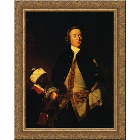 Paul Henry Ourry 20x24 Gold Ornate Wood Framed Canvas Art by Reynolds, Joshua