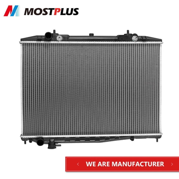 MOSTPLUS Aluminum Radiator CU2215 for 2000-2004 Xterra 1998-04 Nissan Frontier 2.4L 3.3L