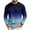 Blue -AM16, variant on Men's Crewneck Long Sleeve T-Shirt Casual Cotton Jersey Fit Breathable Gradient Casual Sport Shirt Red S